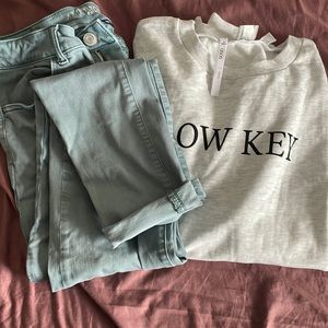 American eagle jeggings